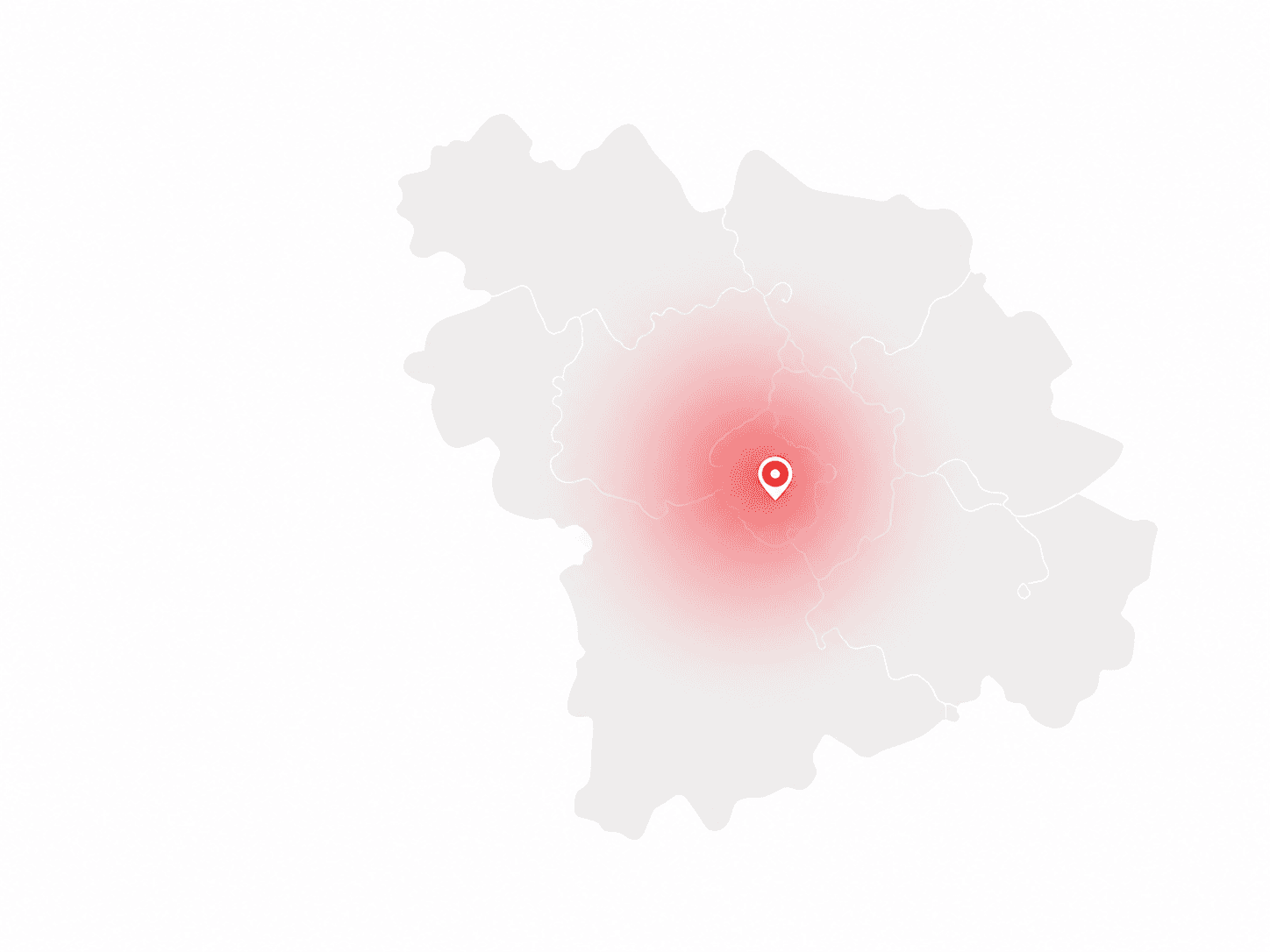 West Midlands coverage map centred on Wolverhampton and Birmingham